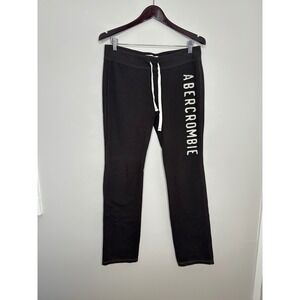 Abercrombie & Fitch Women's Sweatpants Brown Logo EST 1892 Perfect Stretch M